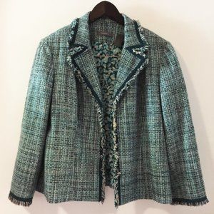 Liz Claiborne bouclé jacket